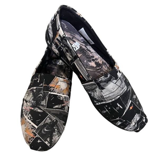 Tom’s x Star Wars loafers size 7.5 - Picture 1 of 11